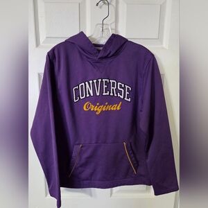 Converse Purple Hoodie Girls XLarge